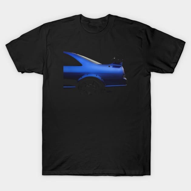 Nissan Skyline R33 - low key detail T-Shirt by mal_photography